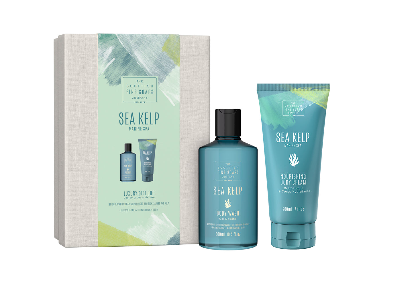 Scottish Fine Soaps sea kelp luxury gift duo