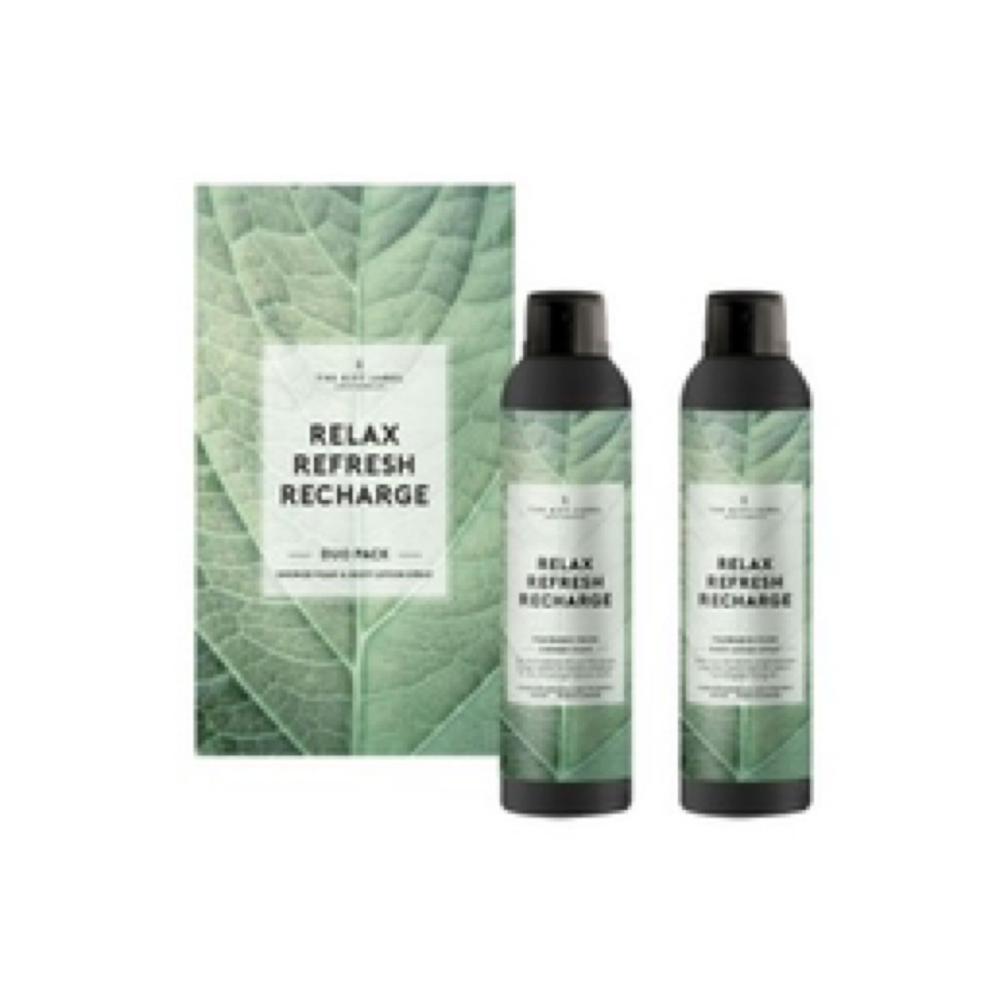 The Gift Label GIFT BOX DUO PACK - RELAX, REFRESH, RECHARGE 200 ml / 200 ml