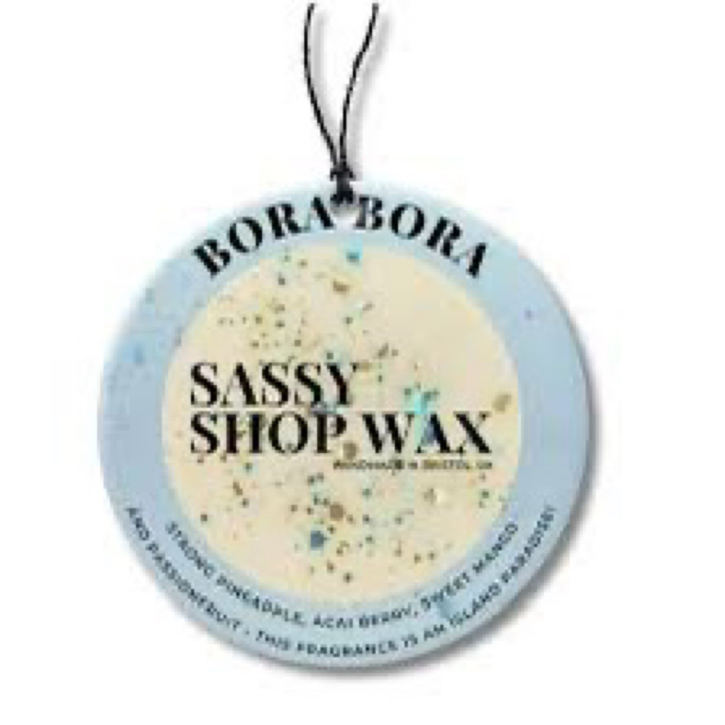 Sassy scents Bora Bora Car Freshener