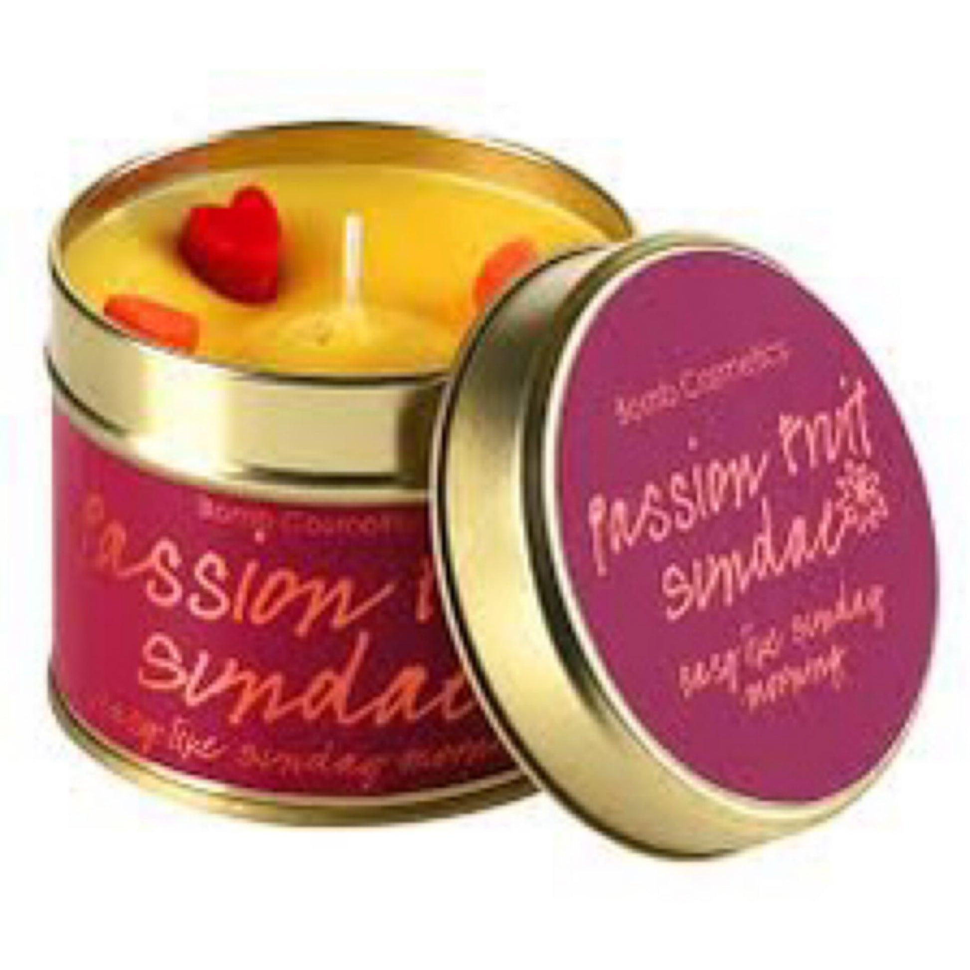 Bomb Cosmetics Passionfruit Sundae Tin Candle