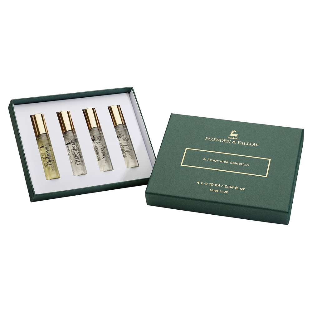 Plowden & Fallow Eau De Parfum Fragrance Sample Set | 4X10ml Unisex