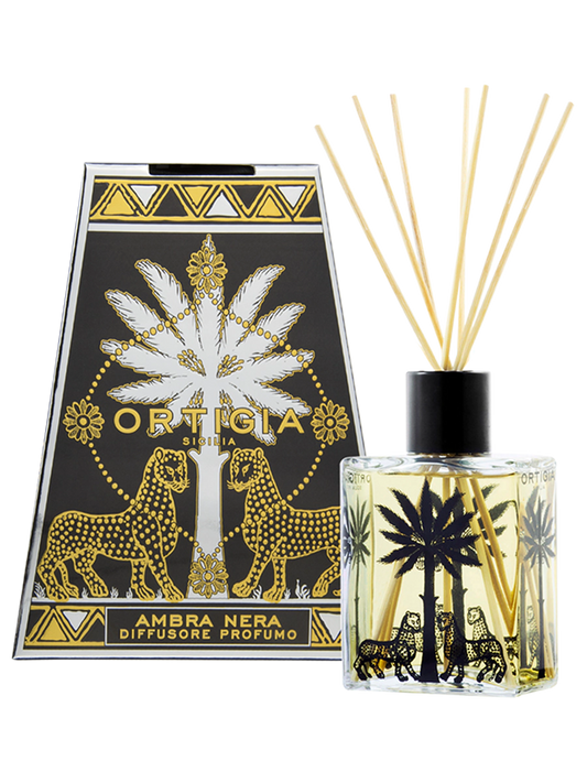 Ortigia Sicilia Ambra Nera Perfume Diffuser 100ml