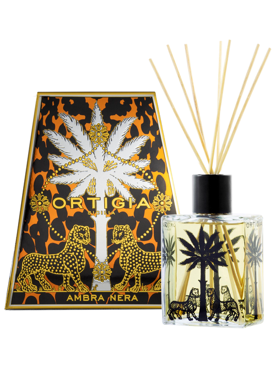 Ortigia Sicilia Ambra Nera Perfume Diffuser 200ml