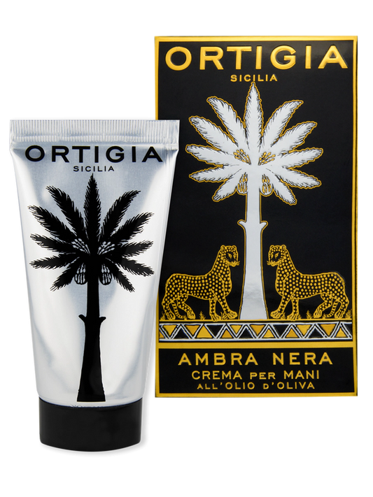 Ortigia Sicilia Ambra Nera Hand Cream 80 ml