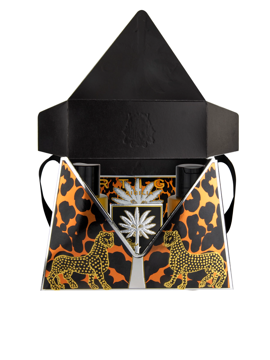 Ortigia Sicilia Ambra Nera Handbag Gift Set