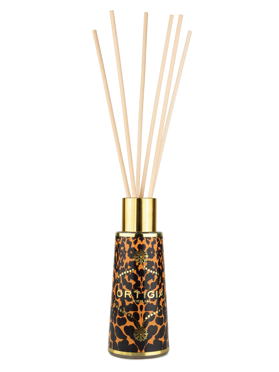 Ortigia Sicilia Ambra Nera Decorated Diffuser 200ml
