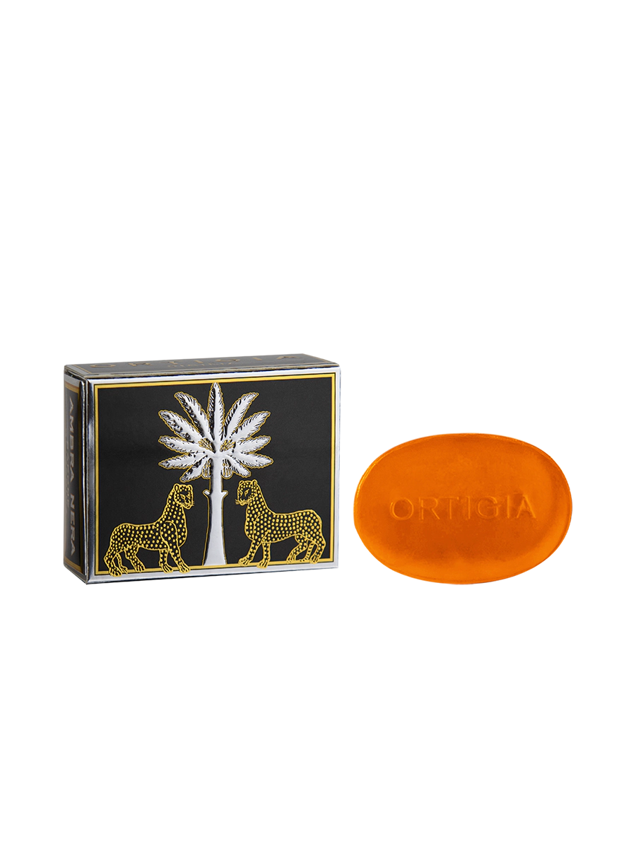 Ortigia Sicilia Ambra Nera Single Soap 40g