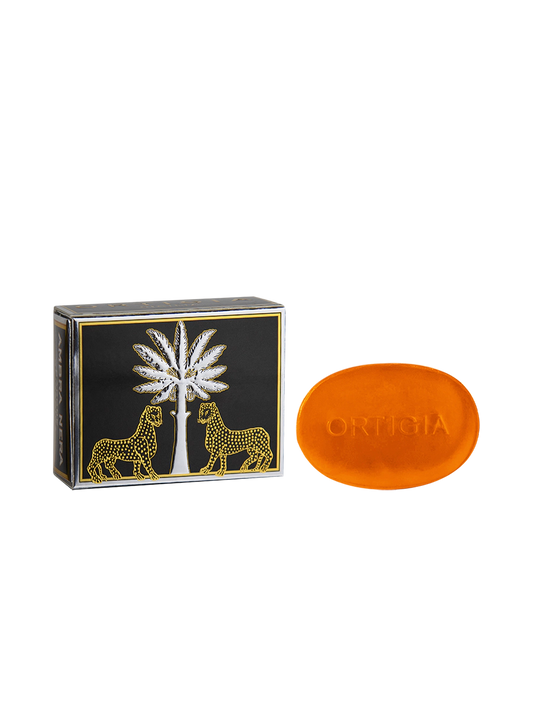 Ortigia Sicilia Ambra Nera Single Soap 40g