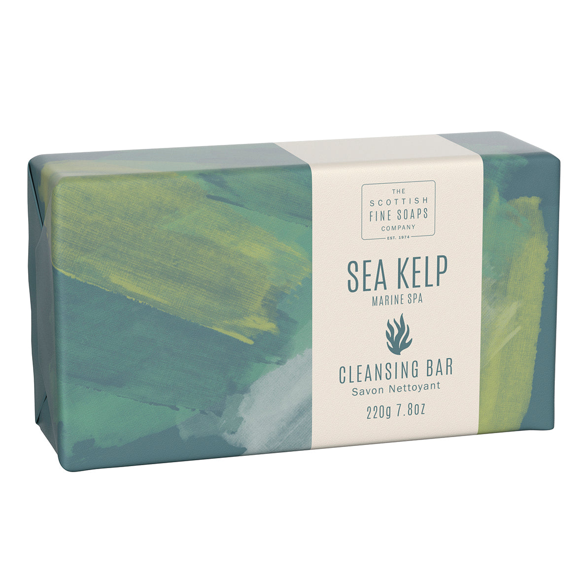 Scottish Fine Soaps Sea Kelp marine spa cleansing bar 220g