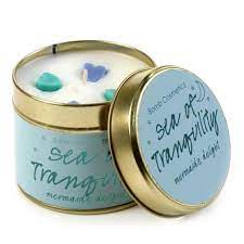 Bomb Cosmetics Scented Candle Tin,Sea of Tranquility