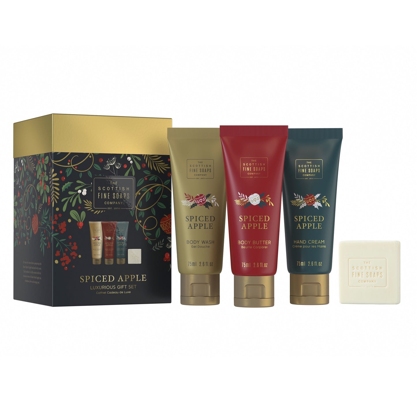 The Scottish Fine Soaps Company Spiced Apple Luxurious Gift Set