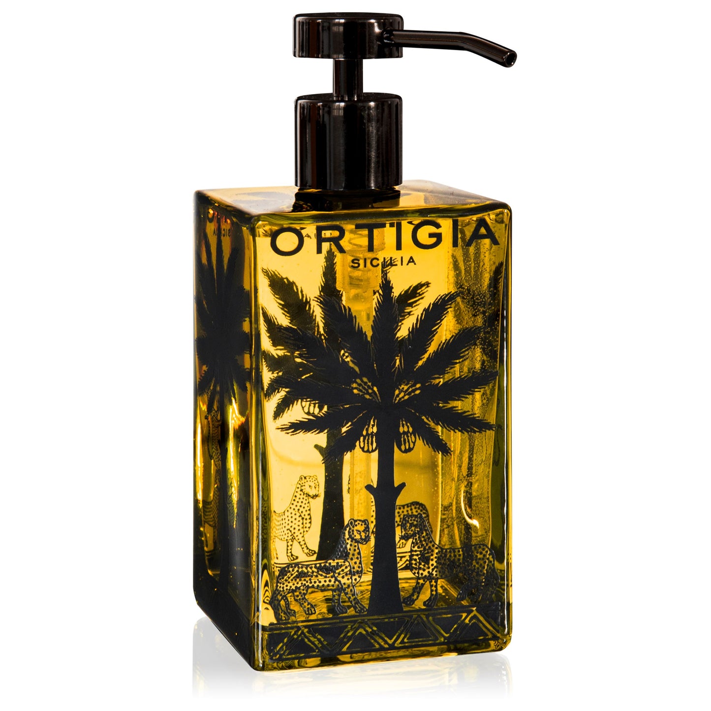 Ortigia Sicilia Zagara Liquid Soap 500ml Glass - Amber