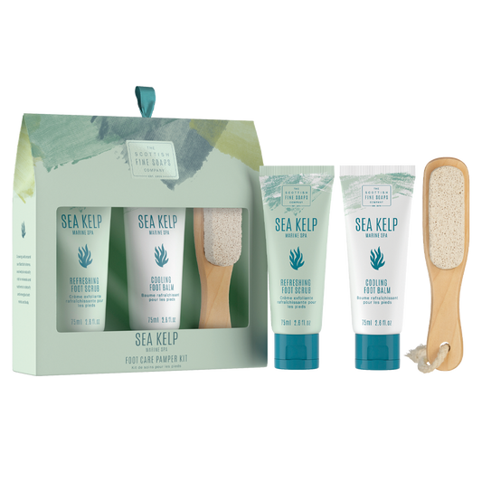 Scottish Fine Soaps Sea Kelp Marine Spa Foot Care Pamper Kit