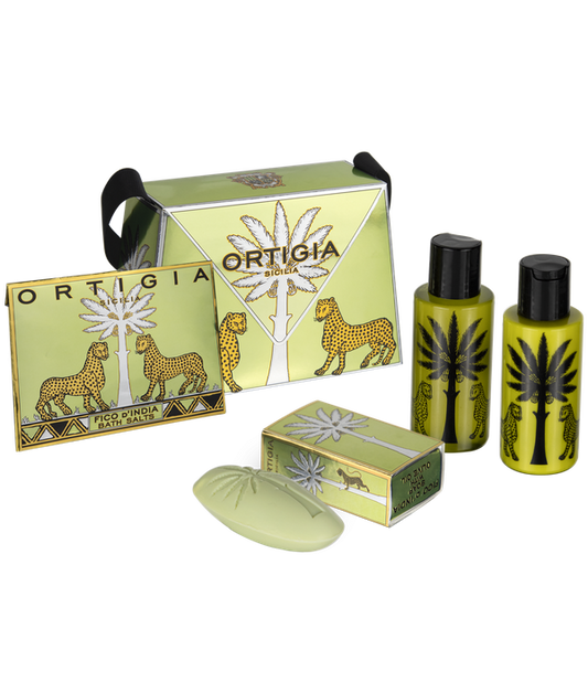 Ortigia Sicilia Fico d'India Handbag Travel Gift Set