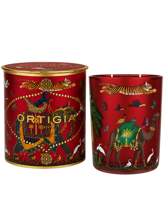 Ortigia Sicilia Palo Santo Tiger Candle Medium 380g