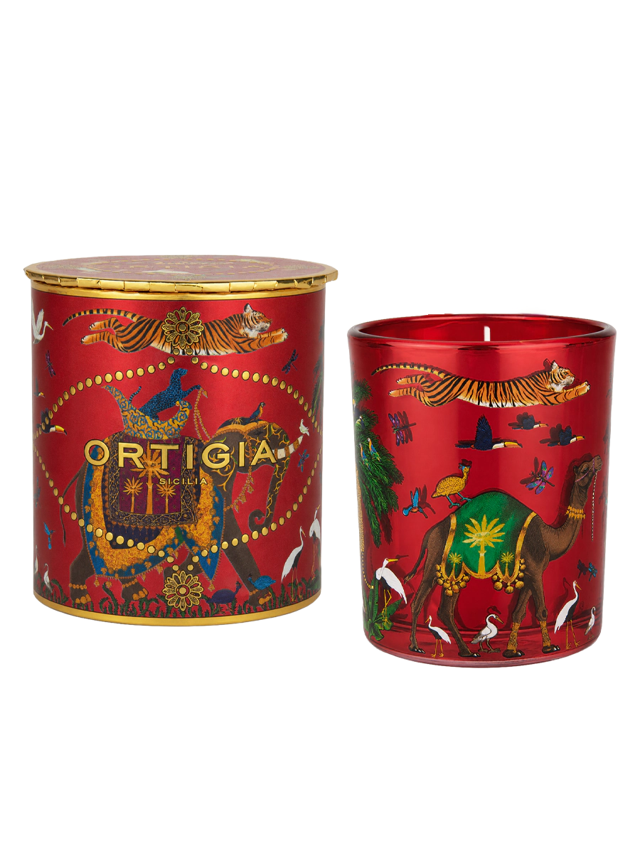 Ortigia Sicilia Palo Santo Tiger Candle Small 150g