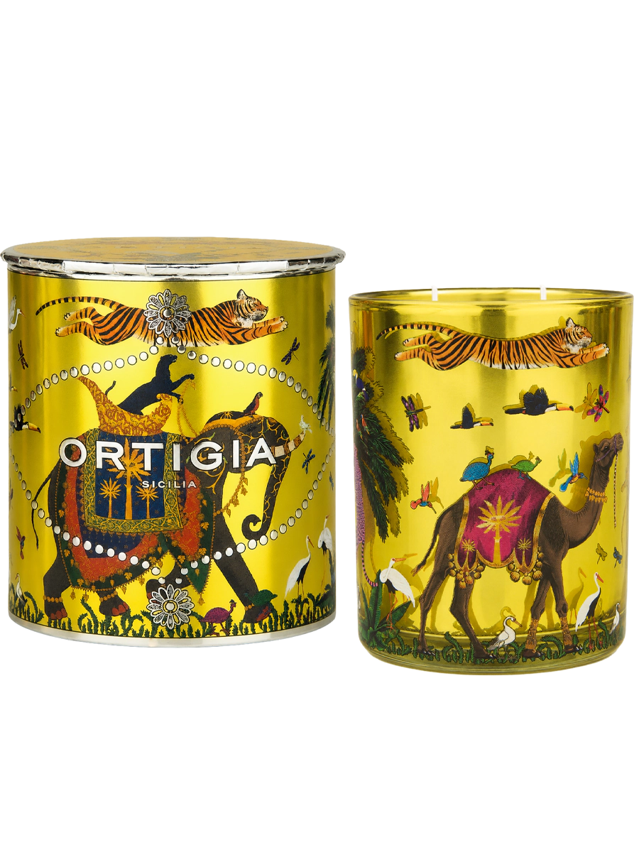Ortigia Sicilia Zagara Tiger Candle Medium 380g