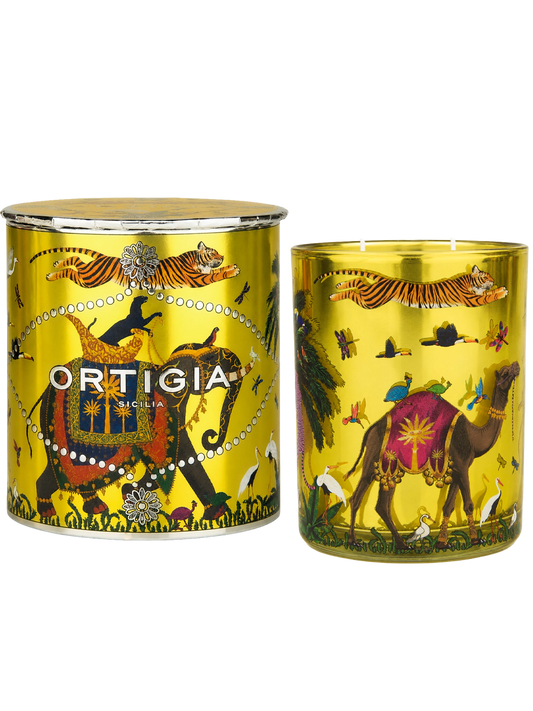 Ortigia Sicilia Zagara Tiger Candle Medium 380g