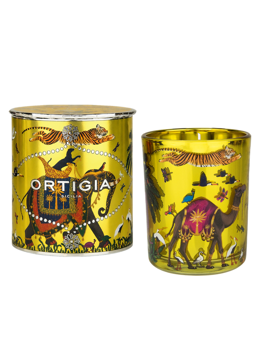 Ortigia Sicilia Zagara Tiger Candle Small 150g