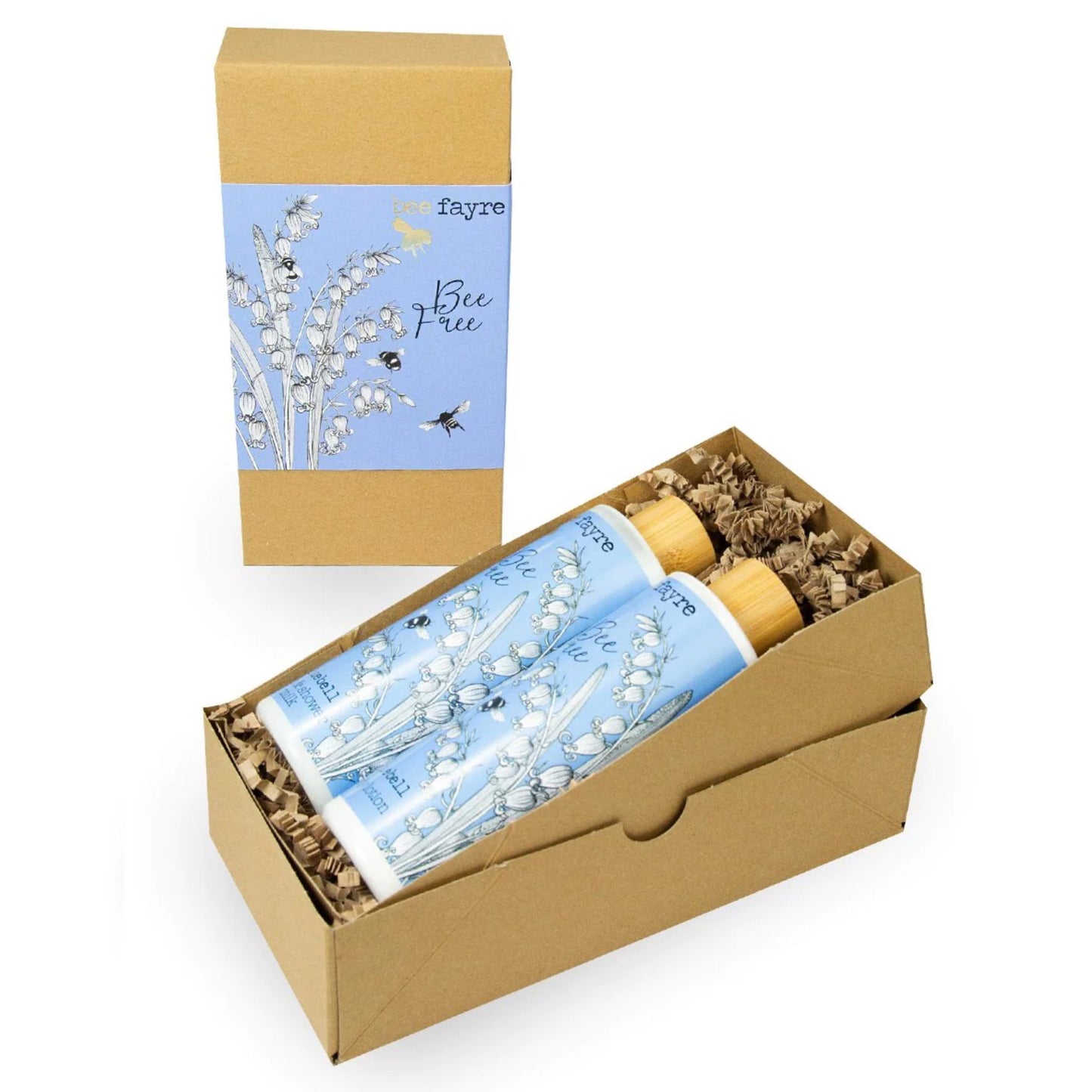 Bee free Bluebell bath &amp; body gift set