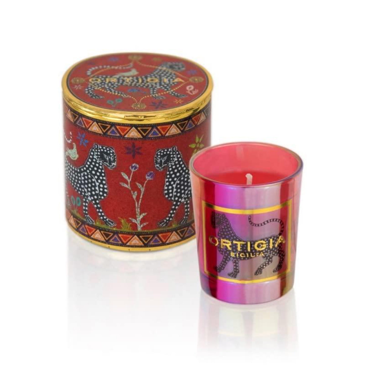 Ortigia Sicilia Candle Palo Santo Rosso