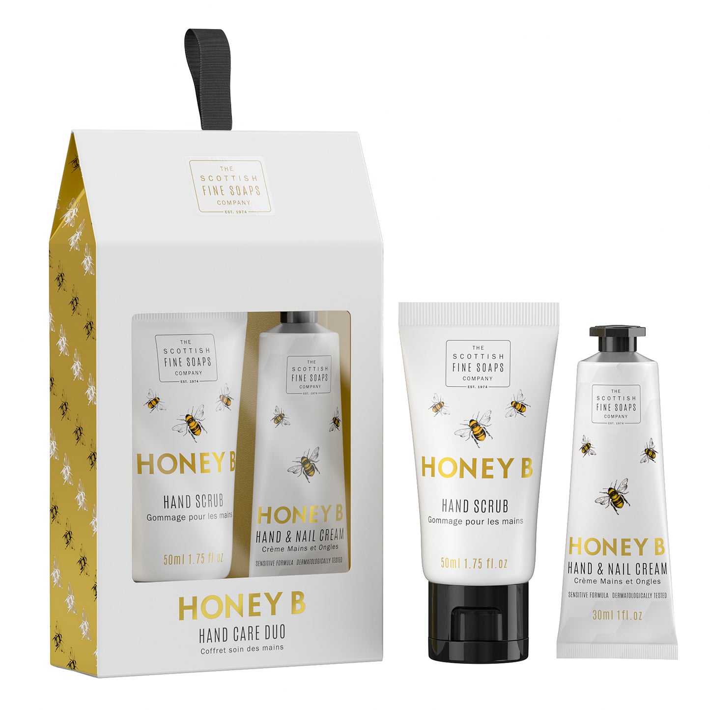 The Scottish Fine Soaps Company Honey B Hand Care Duo