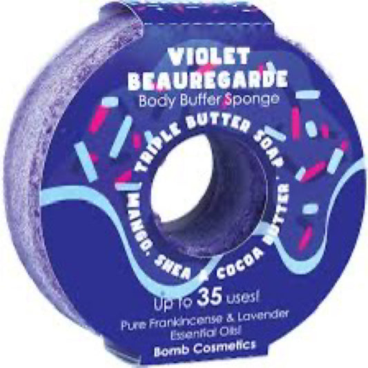 Bomb Cosmetics Violet Beauregarde Buffer Sponge