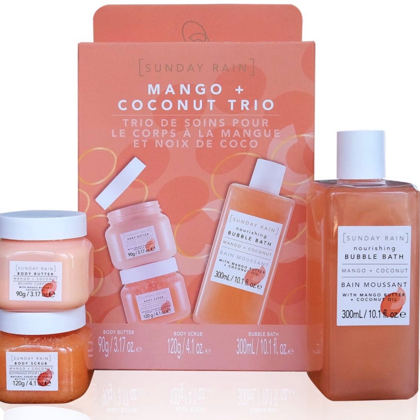 Mango & Coconut Trio