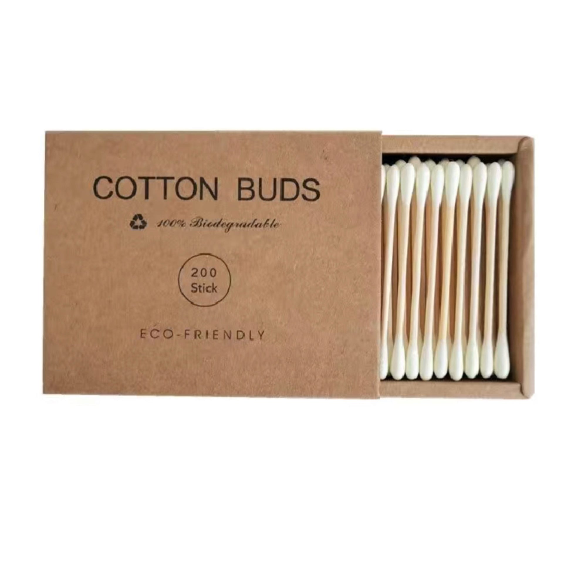 Cotton Buds 100% Biodegradable ECO-FRIENDLY