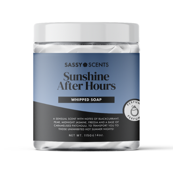 Sassy Scents Sunshine after hours whipped Soap 115g