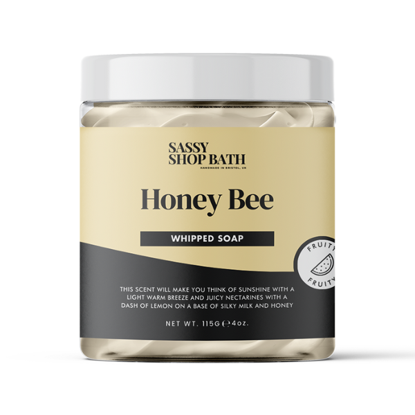 Sassy Scents Honey Bee Whipped Soap 115g