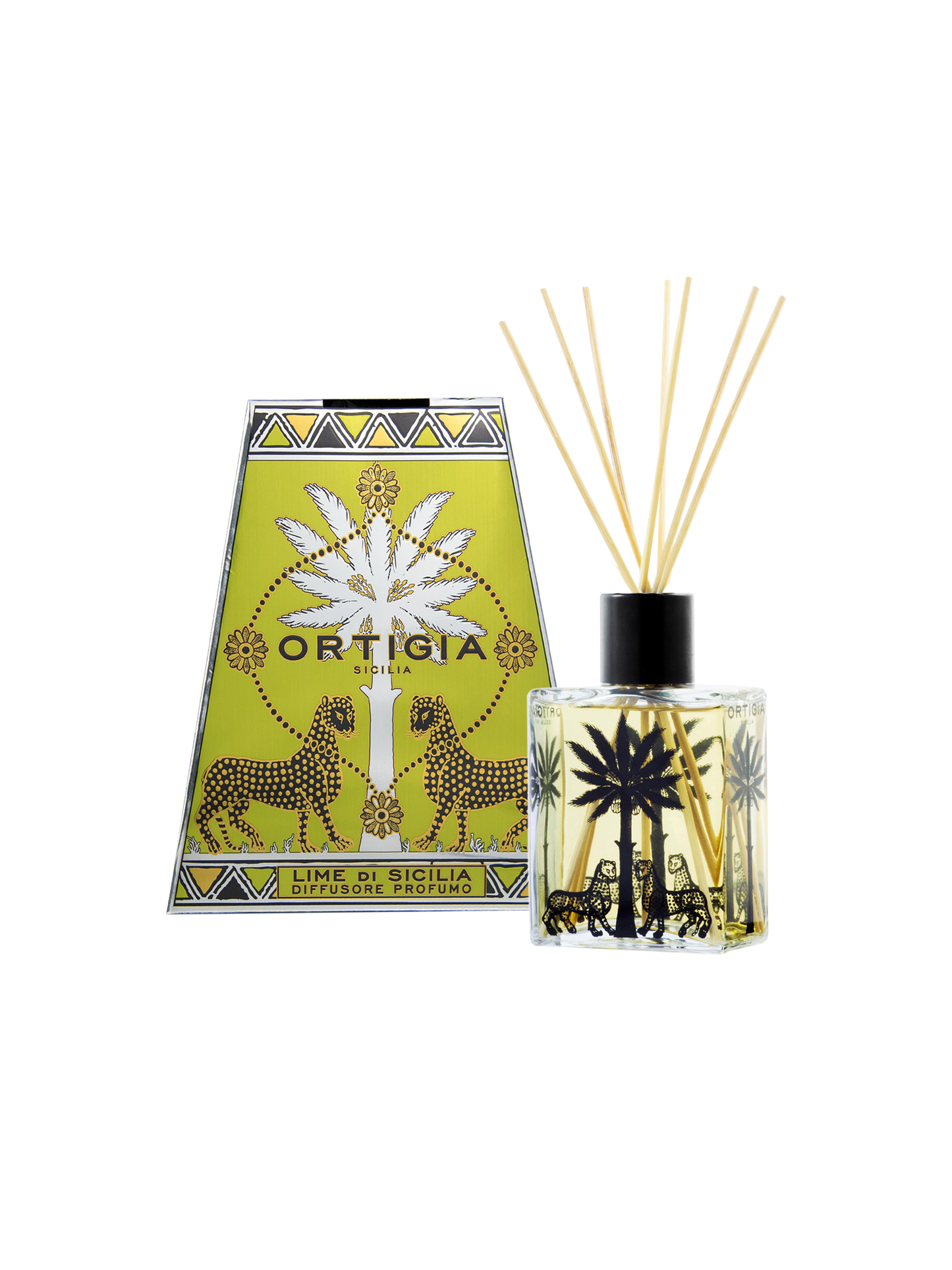 Ortigia Sicilia Lime di Sicilia Perfume Diffuser 100ml