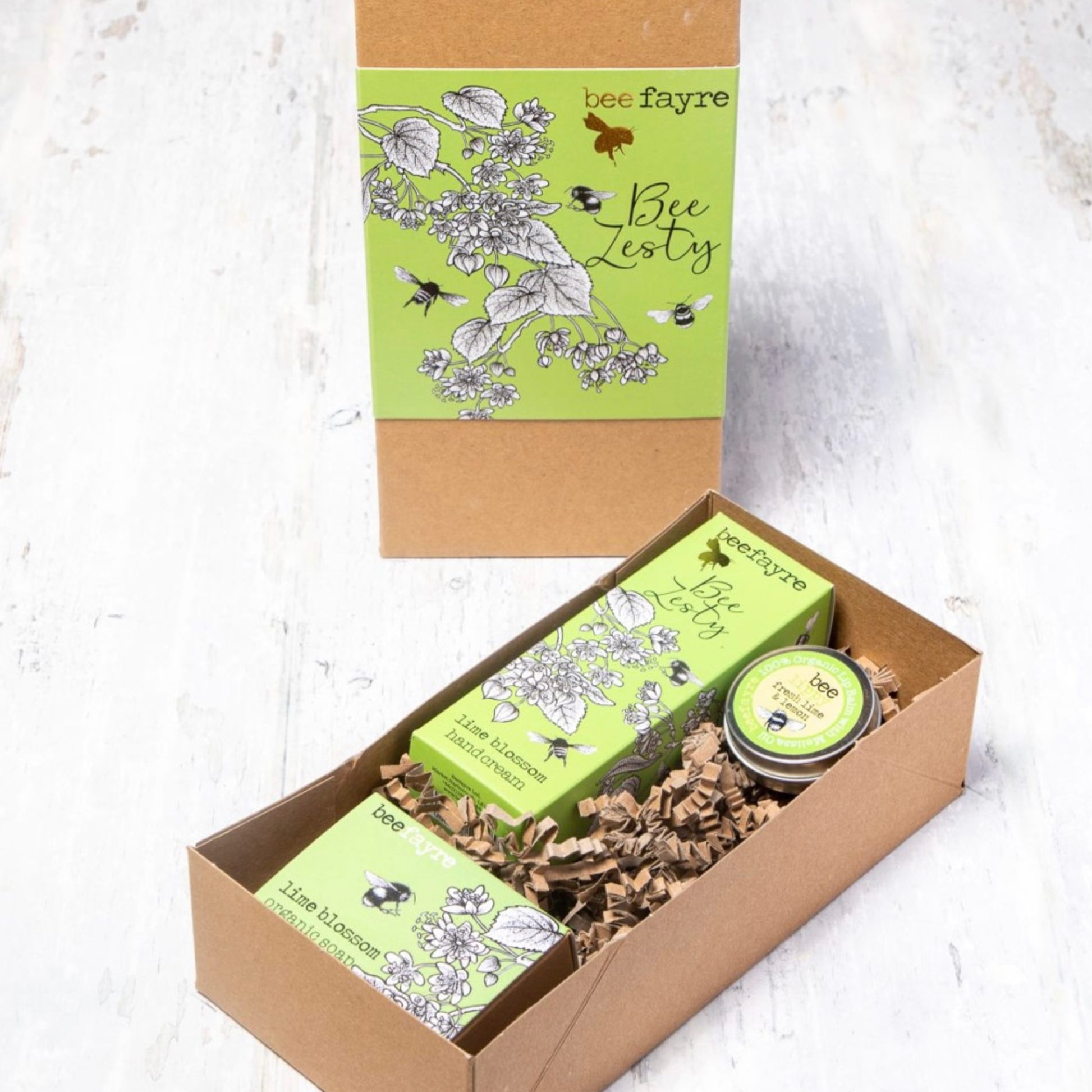 Bee zesty lime blossom pamper gift set