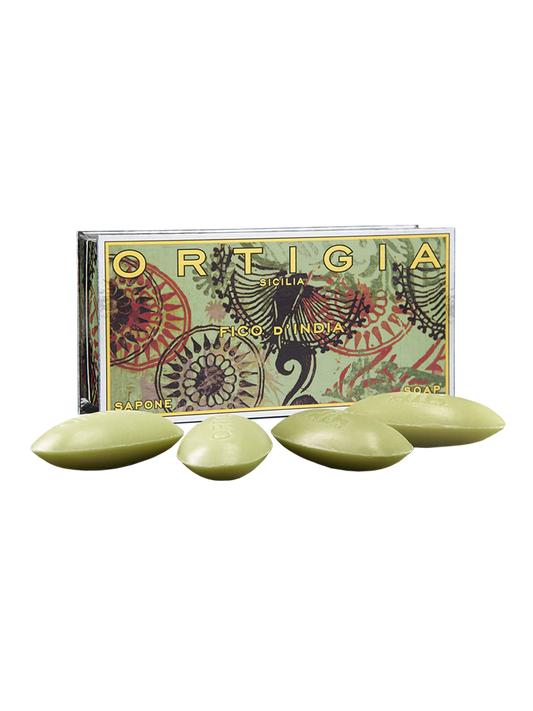 Ortigia Sicilia Fico d'India Olive Oil Soap Small Box 40g x 4