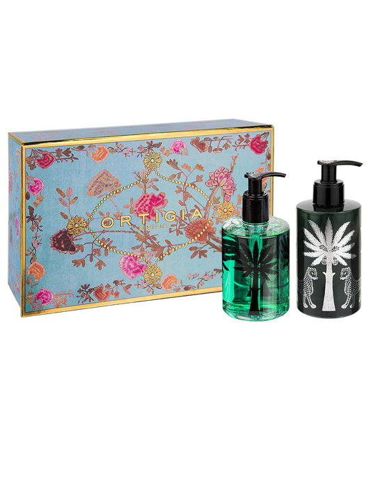 Ortigia Sicilia Florio Liquid Soap & Body Cream Box