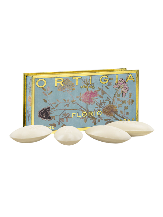 Ortigia Sicilia Florio Olive Oil Soap Small Box 40g x 4