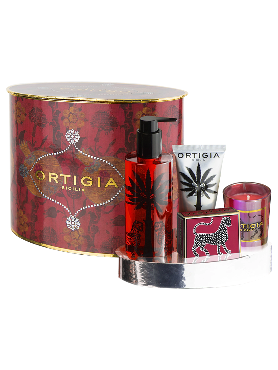 Ortigia Sicilia Melograno (Pomegranate) Oval Gift Set