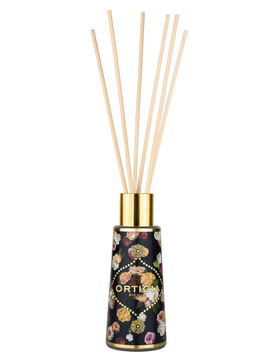 Ortigia Sicilia Rose Antiche Decorated Diffuser 200ml