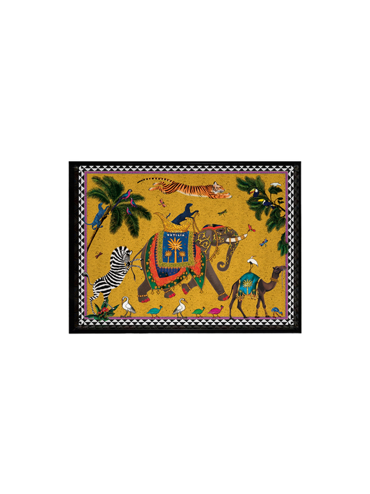 Ortigia Sicilia Mini Tray Flying Tiger Sahara (17x13cm)