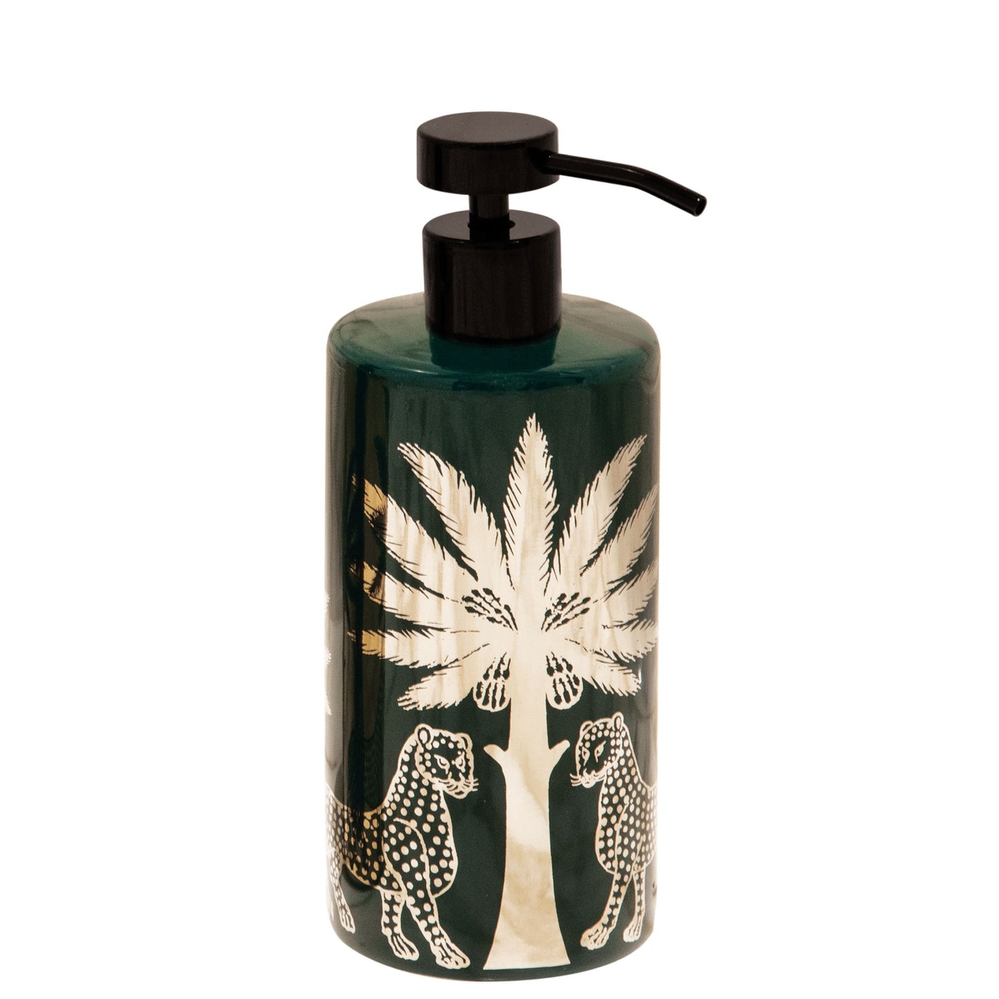 Ortigia Sicilia Green Ceramic Bottle Empty 300 ml