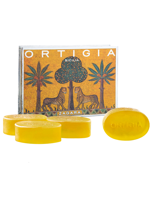 Ortigia Sicilia Zagara Glycerine Soap Large Box (4 x 100g)