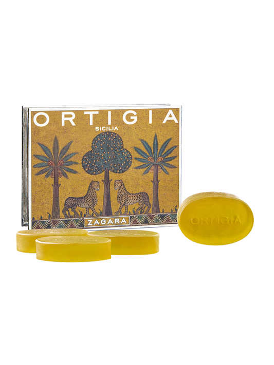 Ortigia Sicilia Zagara Glycerine Soap Small Box 40g x 4